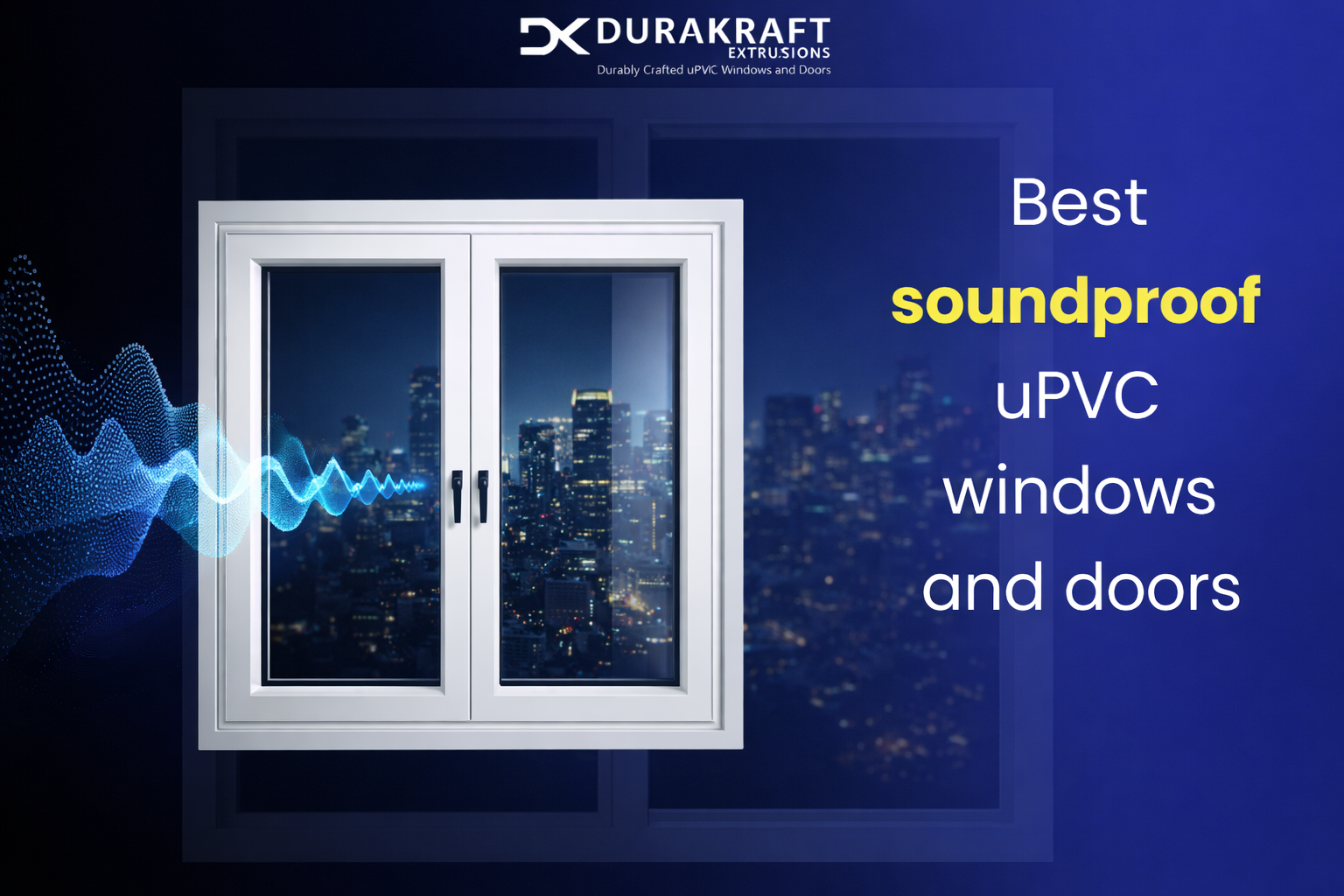 Sound Resistant uPVC Windows