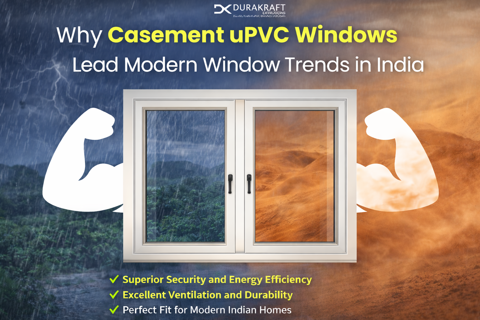 Why Casement uPVC Windows Are the Future of Modern uPVC Windows in India