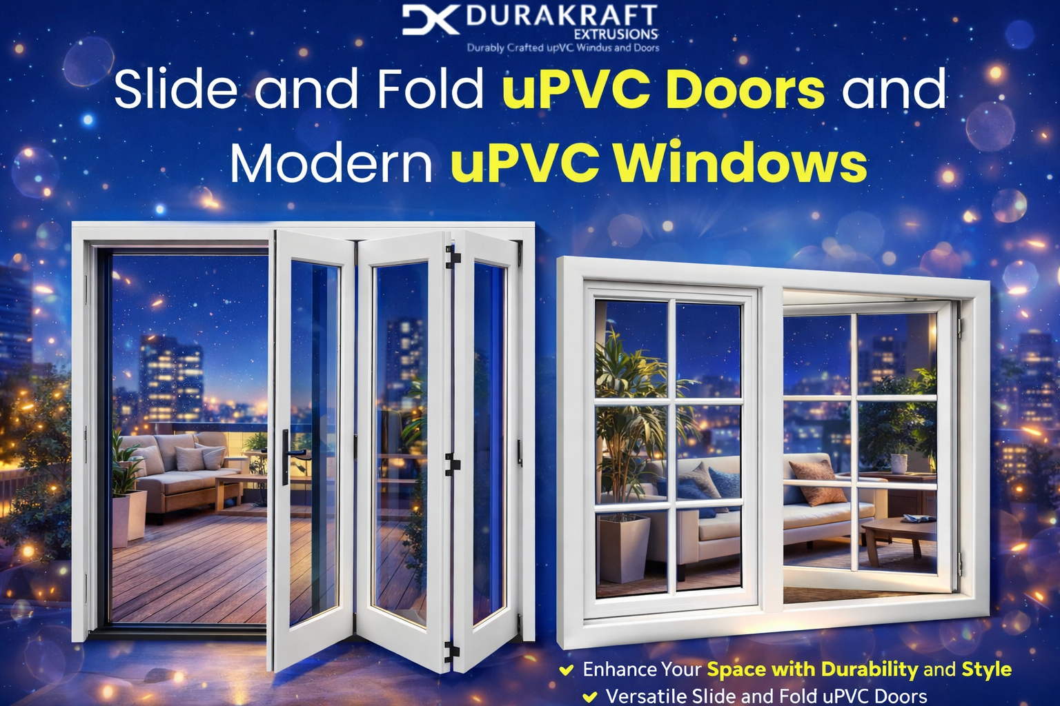 Slide and Fold uPVC Doors and Modern uPVC Windows: A Complete Home Upgrade Guide