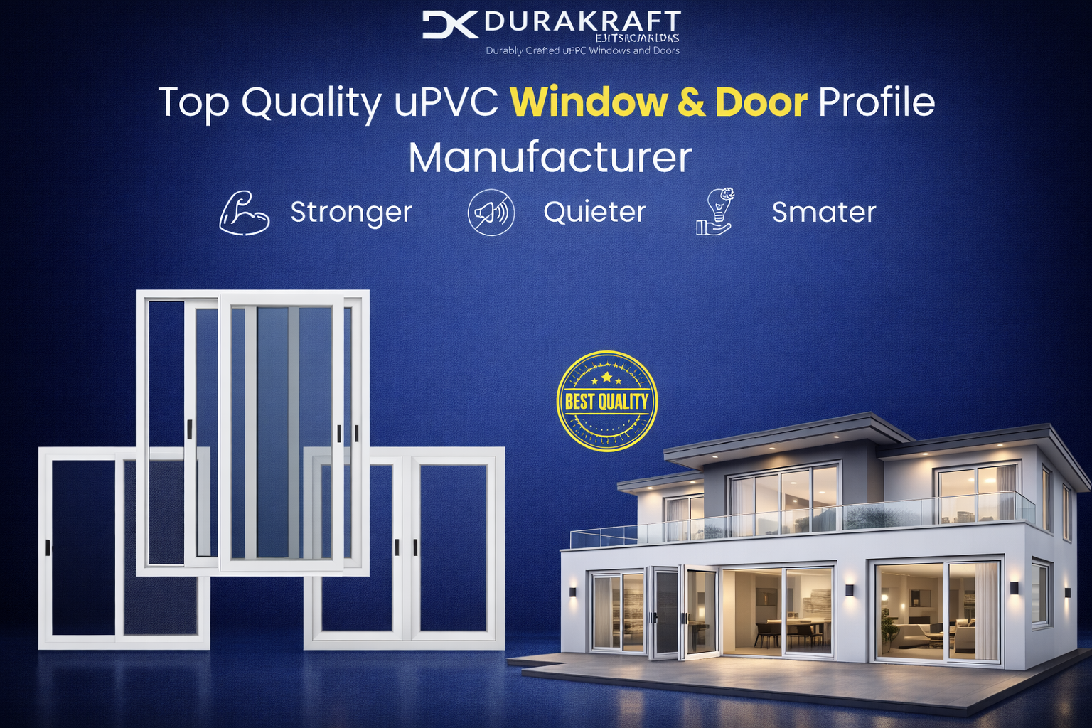 Top Quality uPVC Window & Door Profile Manufacturer | Best uPVC Windows and Doors