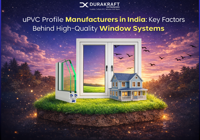 uPVC Profile Manufacturers in India: Key Factors Behind High-Quality Window Systems