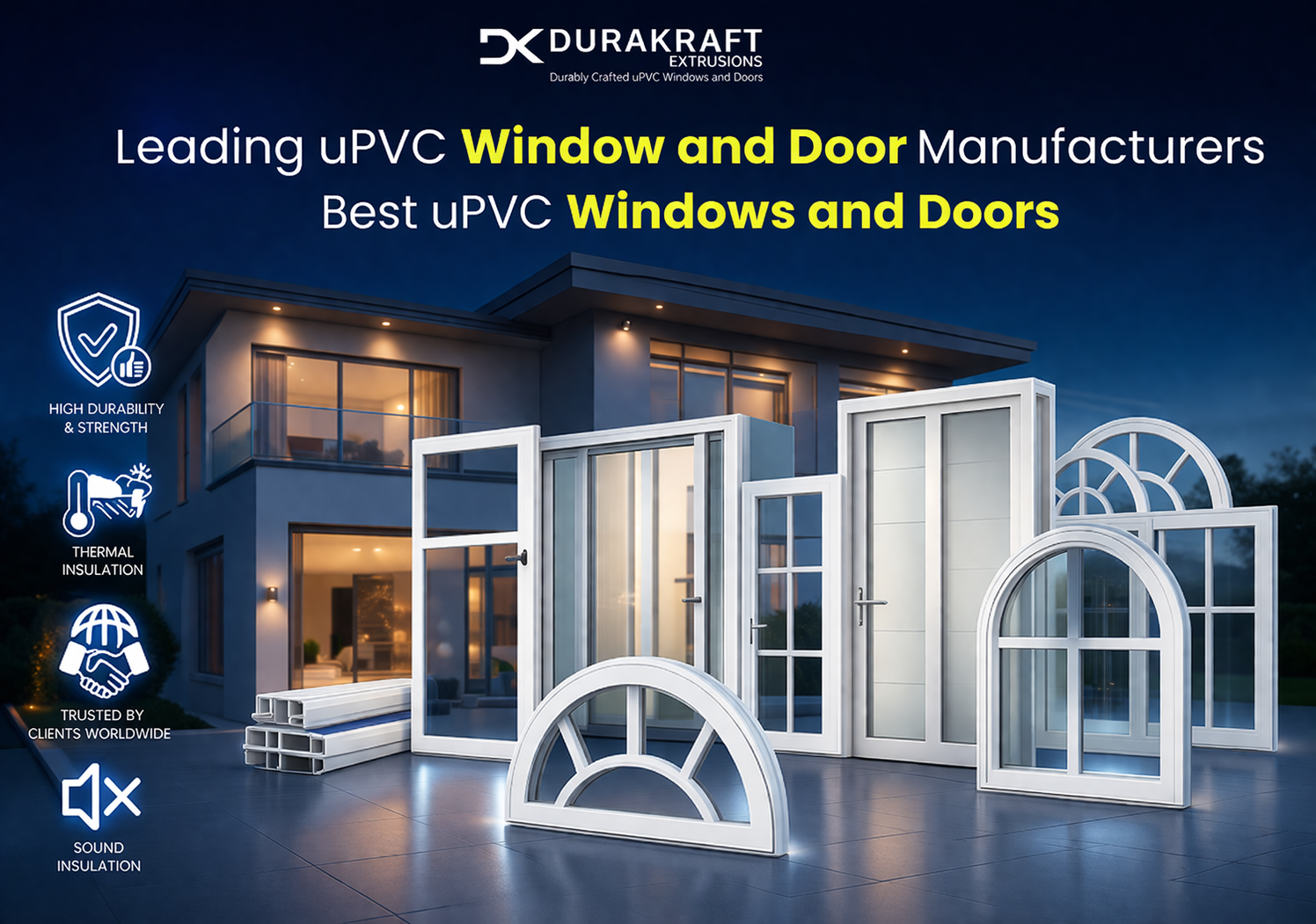 Leading uPVC Window and Door Manufacturers | Best uPVC Windows and Doors