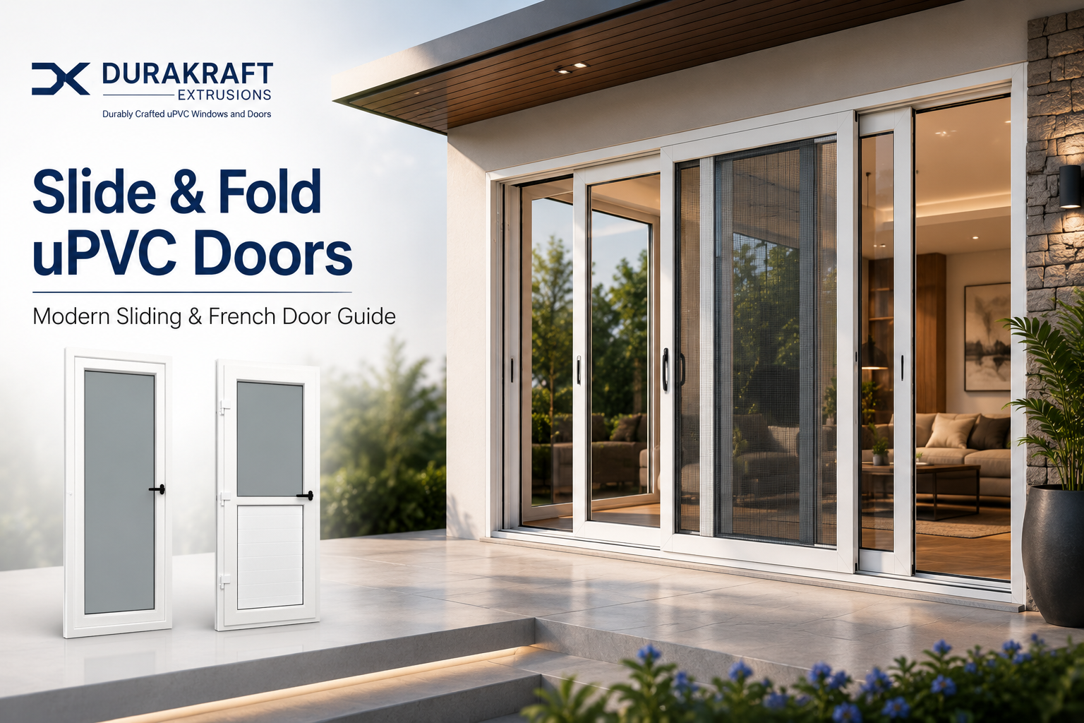 Slide and Fold uPVC Doors: A Complete Guide to Modern Sliding & French Doors