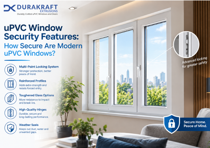 uPVC Window Security Features: How Secure Are Modern uPVC Windows?