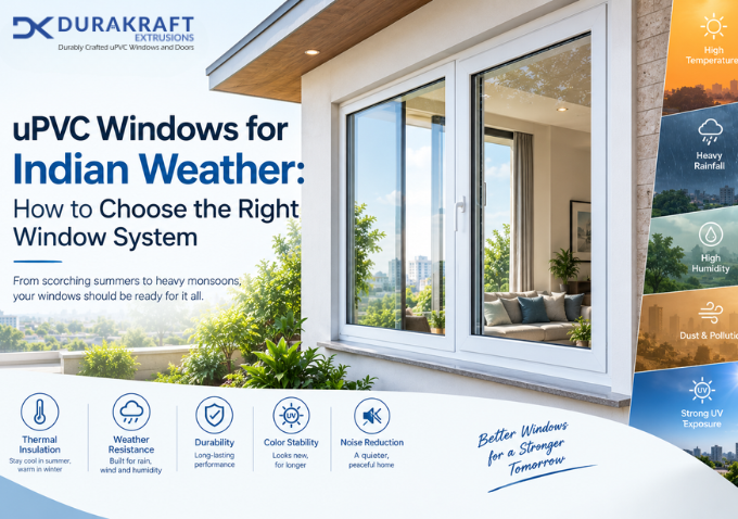 uPVC Windows for Indian Weather: How to Choose the Right Window System